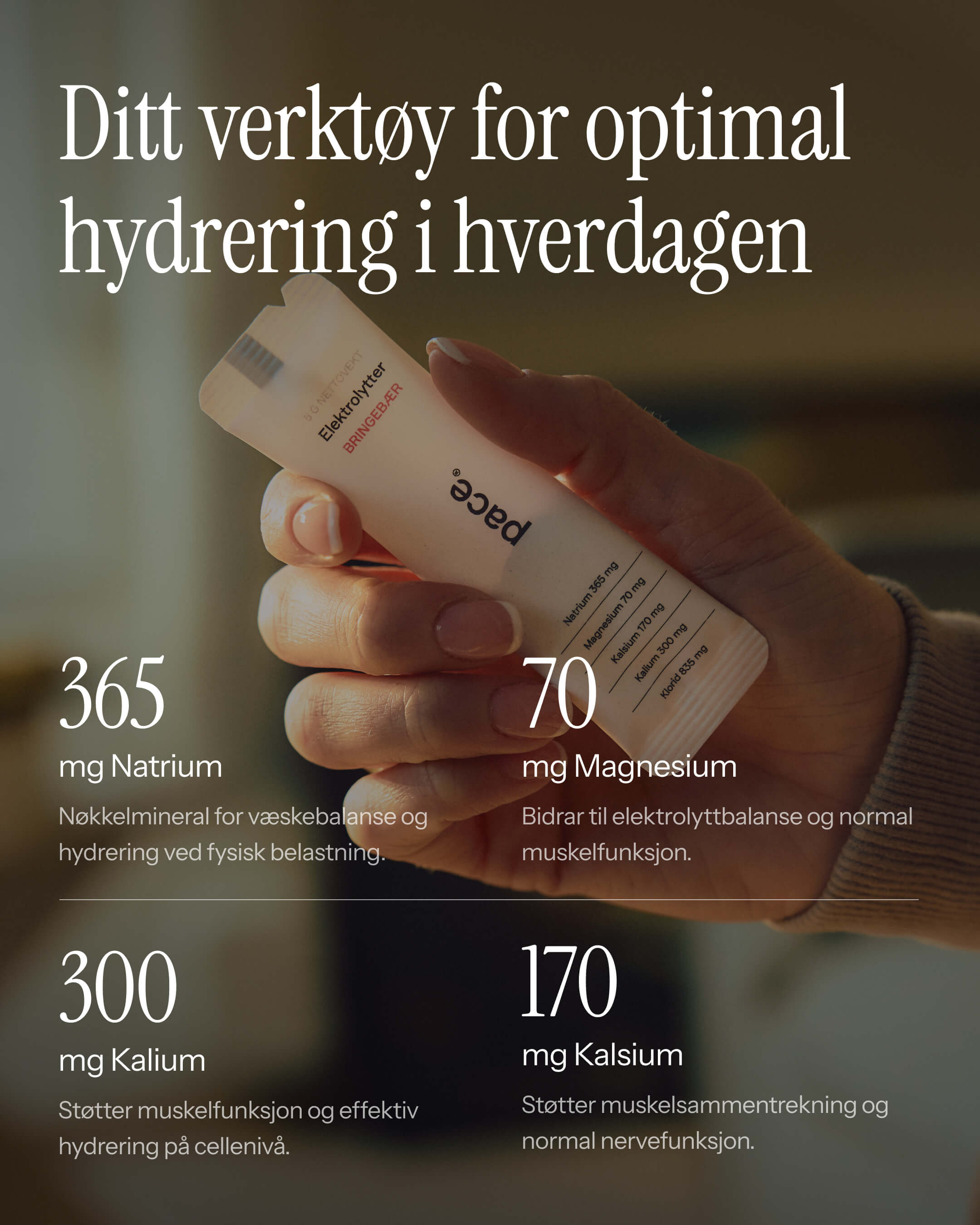 Elektrolytter Bringebær (30 stk)