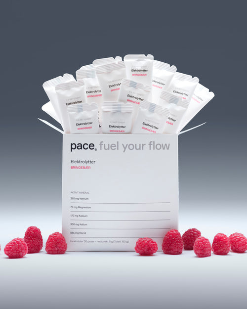 Elektrolytter Bringebær (30 stk)