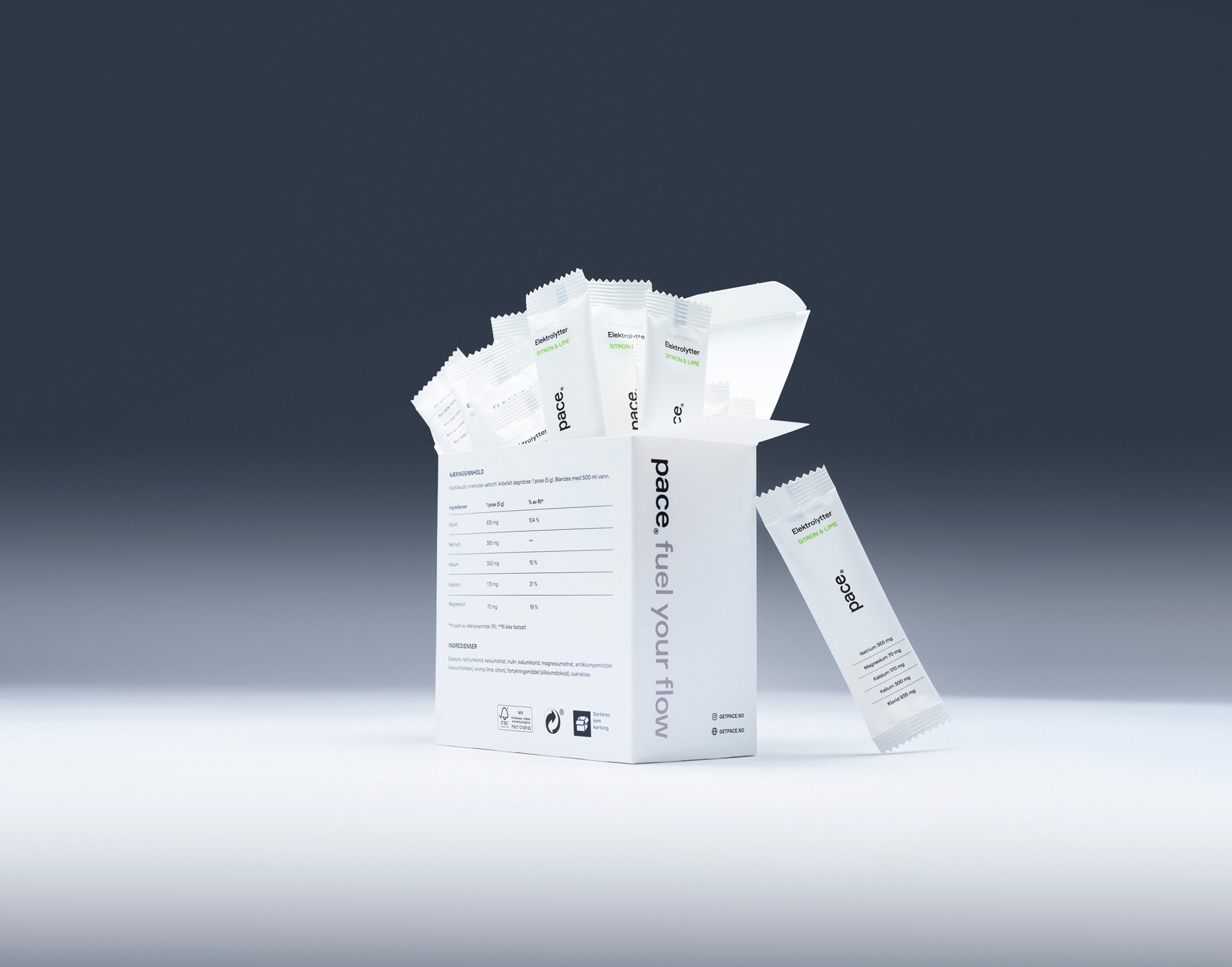 Elektrolytter Sitron & Lime (30 stk)